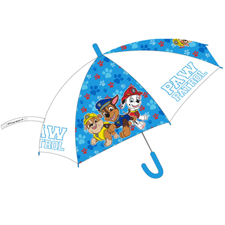 Picture of 5216-PAW PATROL PLASTIC UMBRELLA TURQOISE